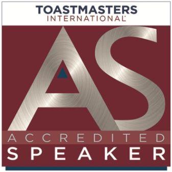 Accredited Speaker Program Toastmasters Logo